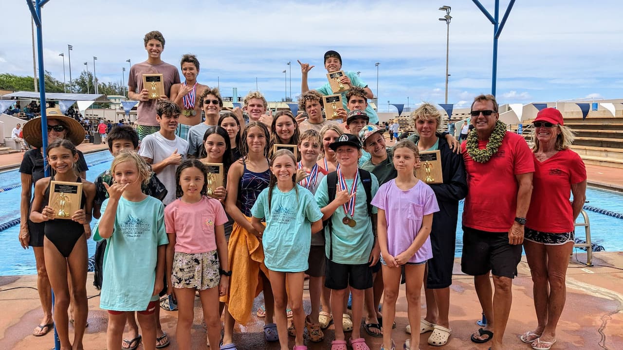 Lahaina Swimmers Continue Tradition of Success at the 47th Annual Sakamoto Invitational Tournament